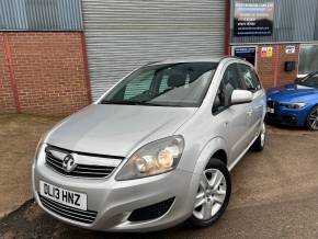 VAUXHALL ZAFIRA 2013 (13) at West Border Cars Shrewsbury