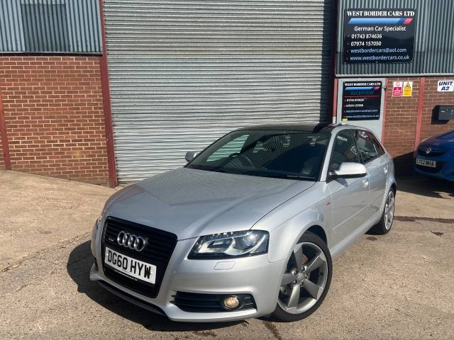 Audi A3 2.0 TDI 170 Quattro Black Edition 5dr Hatchback Diesel Silver