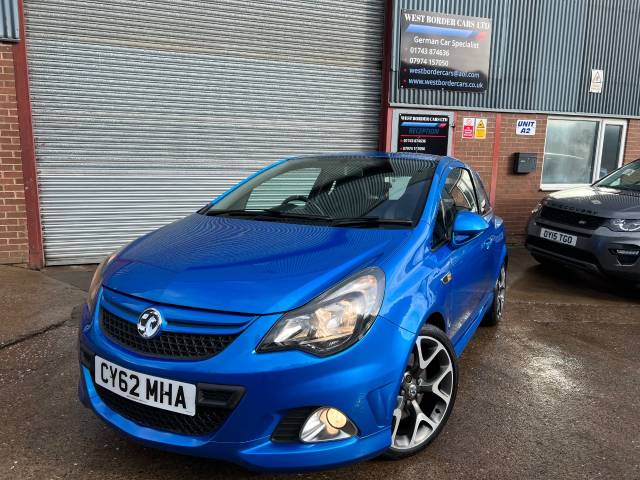 Vauxhall Corsa 1.6T VXR 3dr Hatchback Petrol Blue