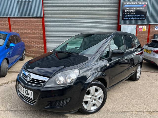 Vauxhall Zafira 1.7 CDTi ecoFLEX Exclusiv [125] 5dr MPV Diesel Black