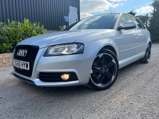 Audi A3 2.0 TDI 170 Quattro Black Edition 5dr Hatchback Diesel Silver