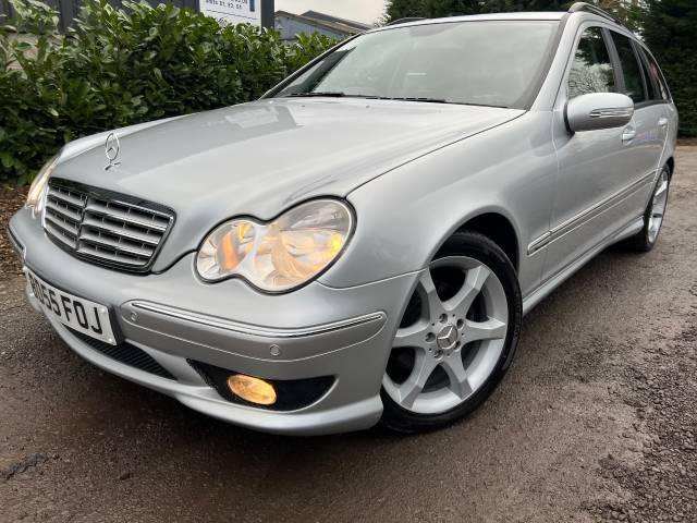Mercedes-Benz C Class 2.1 C220 CDI Sport 5dr Auto Estate Diesel Silver